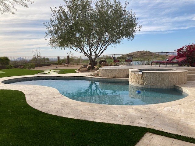 Desert Pool and Spa project in Phoenix